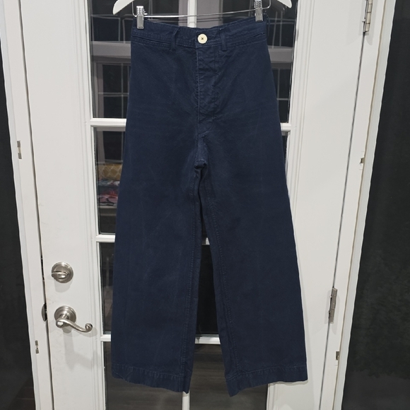 Jesse Kamm - Kamm pants in Bill Cunningham blue Size 4,All Products : American Fashion Style Bags On Sale